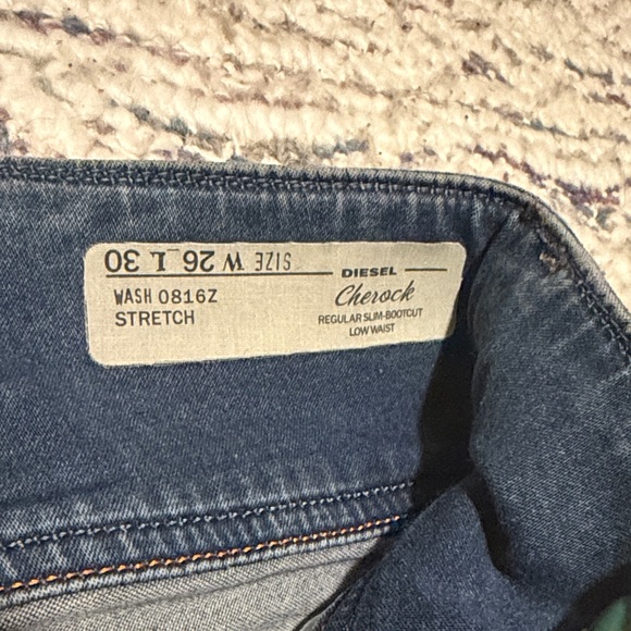 Women's Dark Indigo Bootcut Jeans - Picture 2 of 4